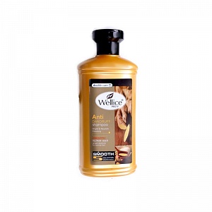 Питательный шампунь для волос от перхоти «Имбирь» Wellice, 400 мл
