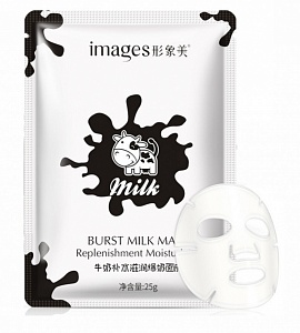 Молочная маска-муляж для обезвоженной кожи лица Images, 25 г